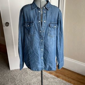 J.Crew Slim Fit Chambray Shirt